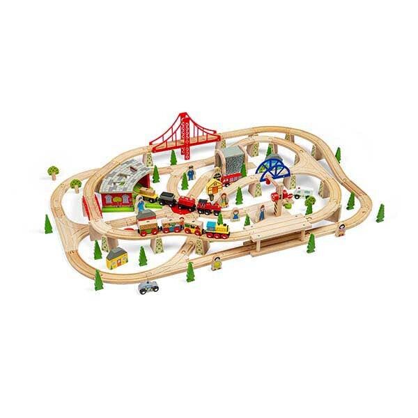 Bigjigs Rail Freight Train Set - McGrocer