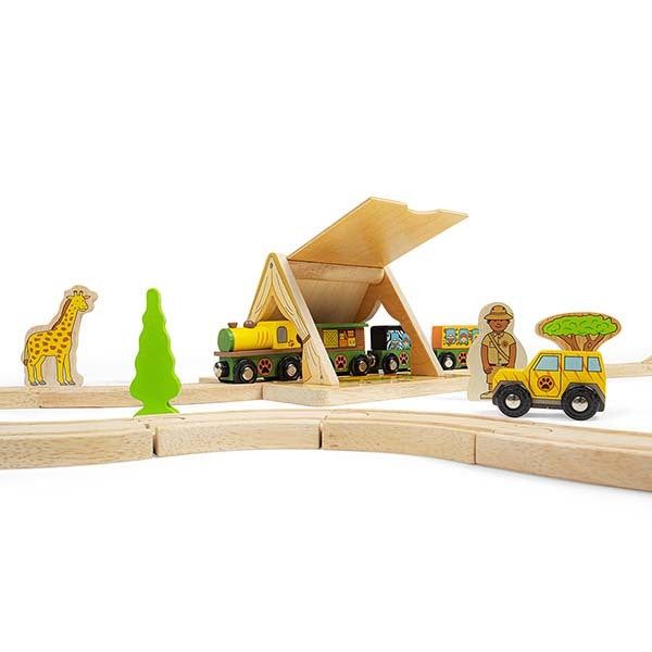 Bigjigs Rail Safari Tent - McGrocer