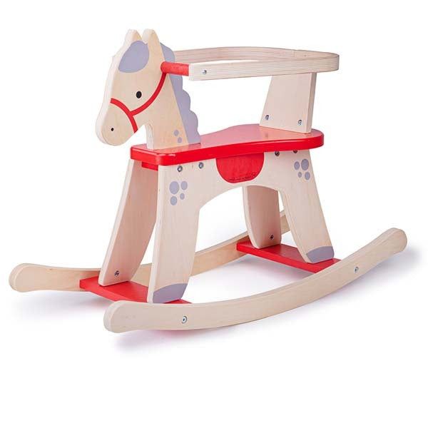 Bigjigs Toys Classic Wooden Rocking Horse - McGrocer