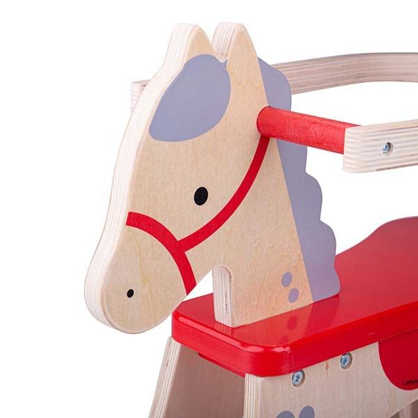 Bigjigs Toys Classic Wooden Rocking Horse - McGrocer