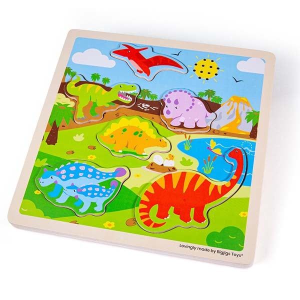 Bigjigs Toys Dinosaur Sound Puzzle - McGrocer