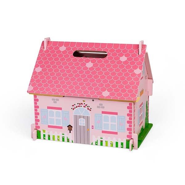 Bigjigs Toys Heritage Blossom Cottage Dolls House - McGrocer