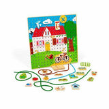 Bigjigs Toys House Lace-A-Shape Toy - McGrocer