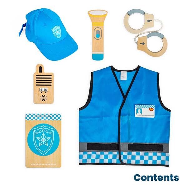 Bigjigs Toys Police Dress Up and Kit - McGrocer