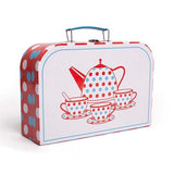 Bigjigs Toys Spotted Tea Set in a Case - McGrocer