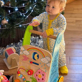 Bigjigs Toys Wooden Flower Activity Walker - McGrocer