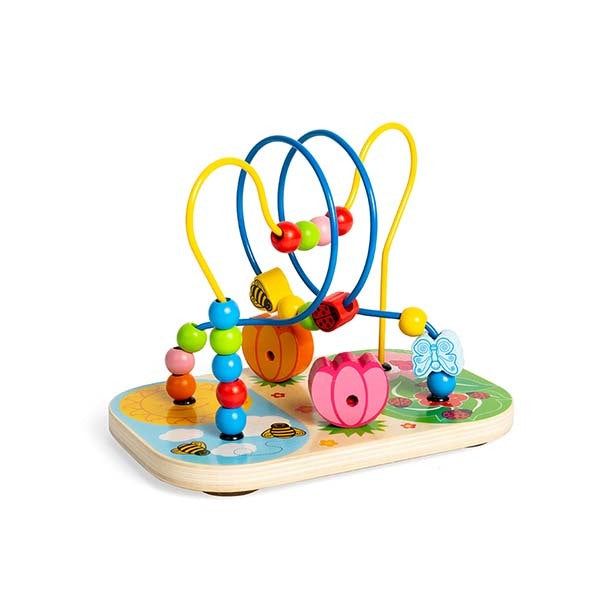 Bigjigs Toys Wooden Flower Bead Frame - McGrocer
