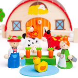 Bigjigs Toys Wooden Mini Farm Playset - McGrocer