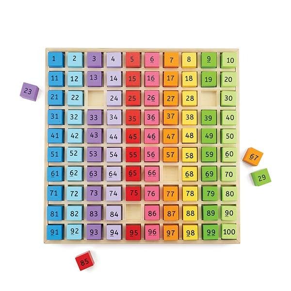 Bigjigs Toys Wooden Number Tray - McGrocer