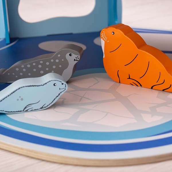 Bigjigs Toys Wooden Polar Glacier Playset - McGrocer