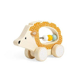 Bigjigs Toys Wooden Push Along Hedgehog - McGrocer