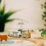Bigjigs Toys Woodland Animal Train Set - McGrocer