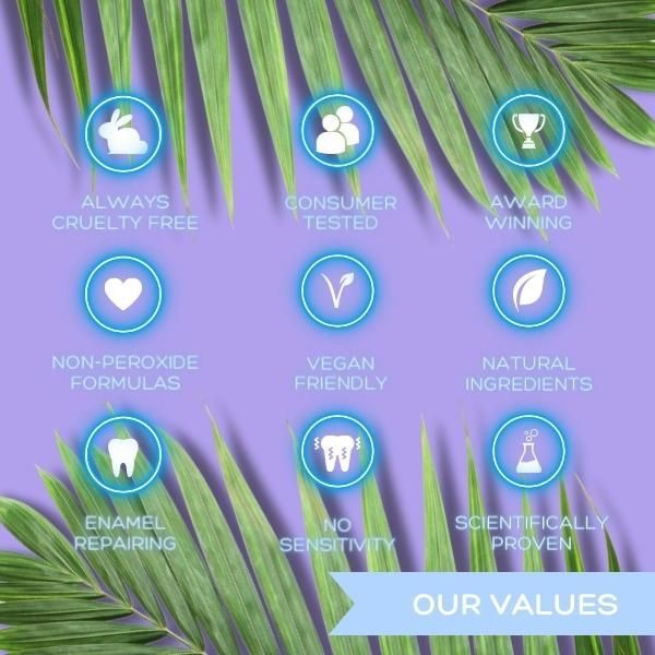 Billion Dollar Smile Purple Tooth Polish 75ml - McGrocer