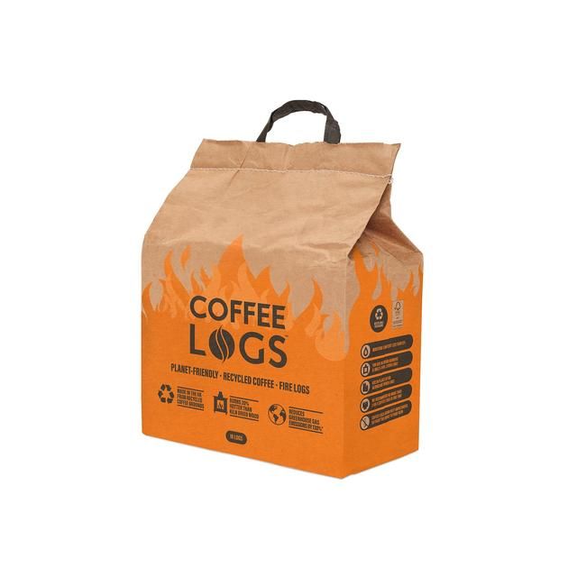 Bio-Bean Coffee Logs Fire Logs 16 per pack - McGrocer