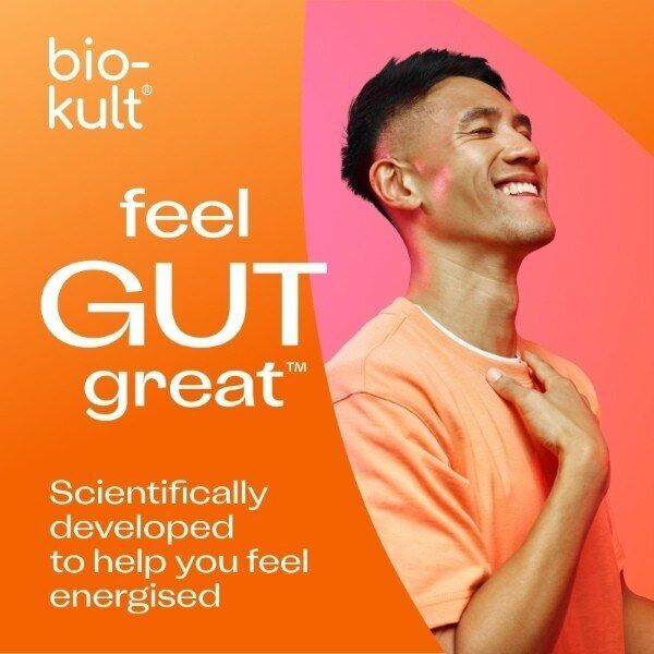 Bio-Kult Probiotics Brighten Gut Supplement Vit D 60 caps - McGrocer
