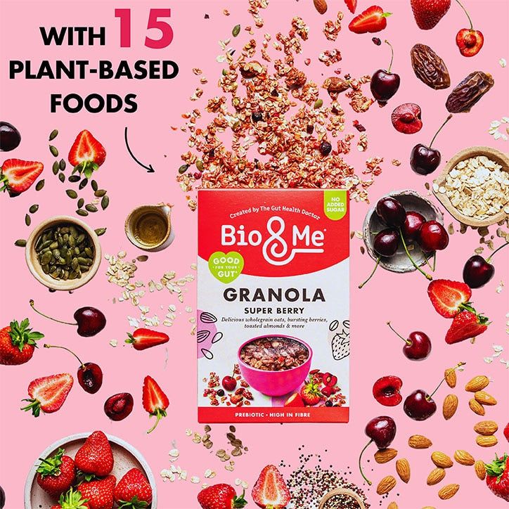 Bio & Me Cocoa & Hazelnut Protein Gut-Loving Granola 360g - McGrocer