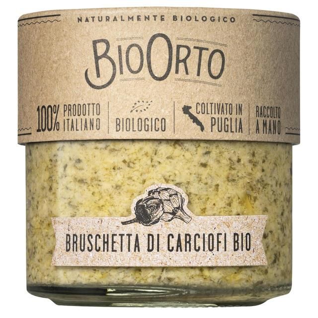 Bio Orto Organic Artichoke Bruschetta Spread 180g - McGrocer