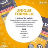 Bio360 OptiGUT-C (15 Billion Bacteria) Powder from Natures Aid 120g - McGrocer