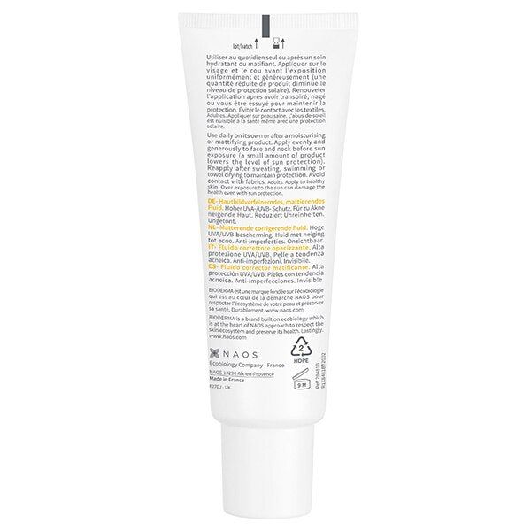 Bioderma Photoderm Anti-Blemish Sunscreen Spf30 40Ml - McGrocer