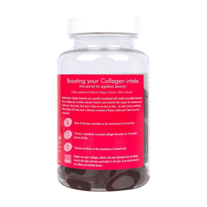 Bioglan Beauty Collagen 60 Strawberry Gummies - McGrocer