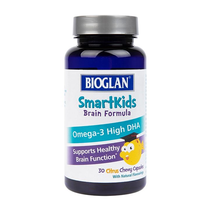 Bioglan SmartKids Brain Formula Omega-3 30 Chewable Capsules - McGrocer