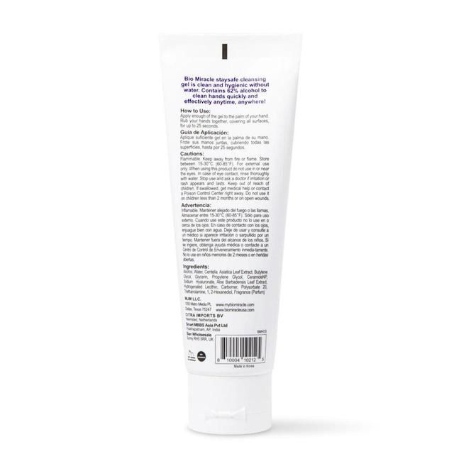 BioMiracle Stay Safe Hand Cleansing Gel 75ml - McGrocer