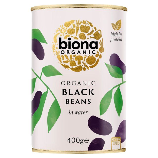 Biona Organic Black Beans in Water 400g - McGrocer