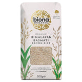 Biona Organic Brown Basmati Rice 500g - McGrocer