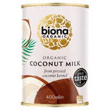 Biona Organic Coconut Milk 400ml - McGrocer