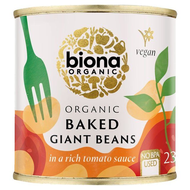 Biona Organic Giant Baked Beans 230g - McGrocer