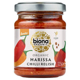 Biona Organic Harissa Chilli Relish 125g - McGrocer