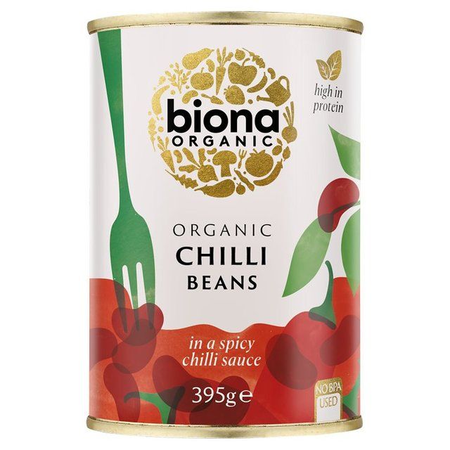 Biona Organic Red Kidney Beans in Chilli Sauce 400g - McGrocer