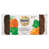 Biona Organic Rye & Pumpkin Seed Bread 500g - McGrocer