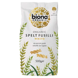 Biona Organic Spelt Fusilli White Pasta 500g - McGrocer