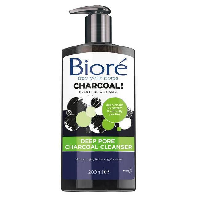 Bioré Deep Pore Charcoal Cleanser 200ml - McGrocer