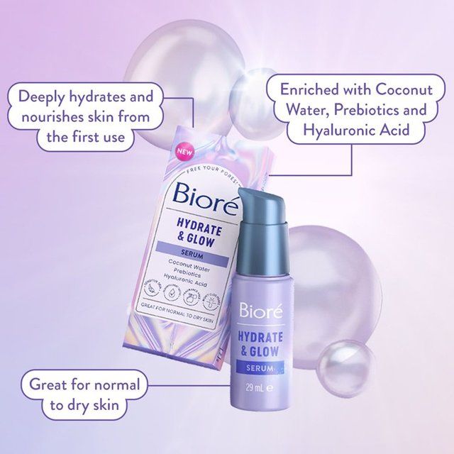 Biore Dewy Hydration Plumping Serum for Normal to Dry Skin 29ml - McGrocer