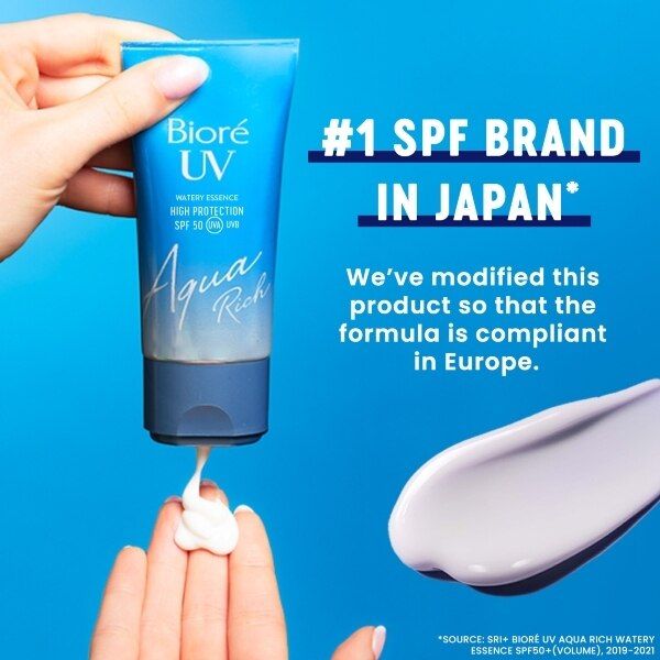 Biore UV Aqua Water Essence Sunscreen SPF50 50ml - McGrocer