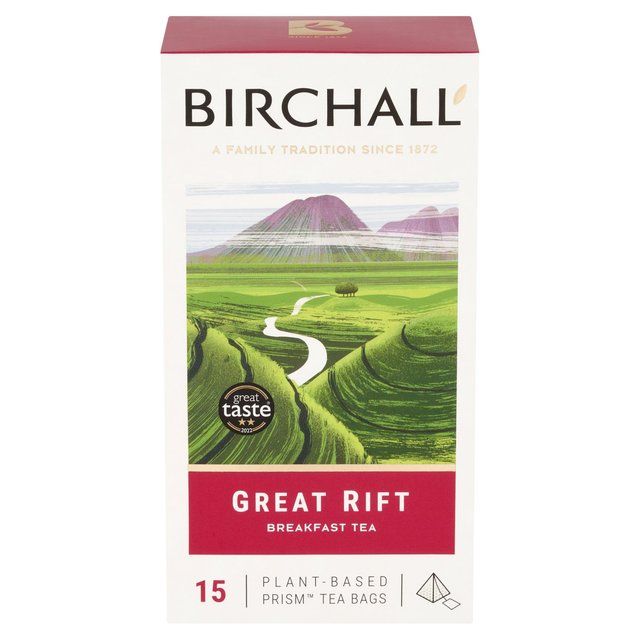 Birchall Great Rift Breakfast Blend - 15 Prism Tea Bags 15 per pack - McGrocer
