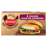 Birds Eye 4 Chicken Quarter Pounders Burgers 454g - McGrocer