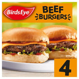 Birds Eye 4 Original Beef Burgers with Onions 227g - McGrocer