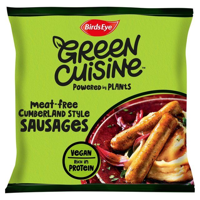 Birds Eye 6 Green Cuisine Vegan Cumberland Style Sausages 300g - McGrocer