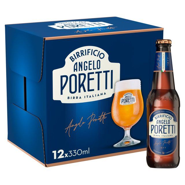 Birrificio Angelo Poretti Lager Beer Bottles 12 x 330ml - McGrocer