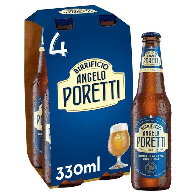 Birrificio Angelo Poretti Lager Beer Bottles 4 x 330ml - McGrocer