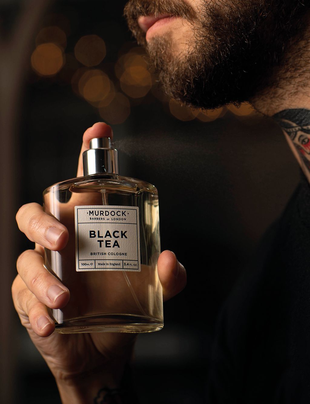 Black Tea Cologne 100ml - McGrocer