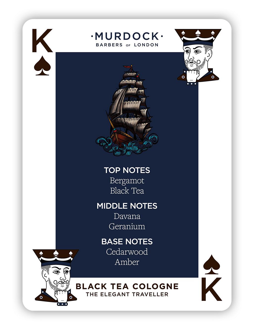 Black Tea Cologne 100ml - McGrocer