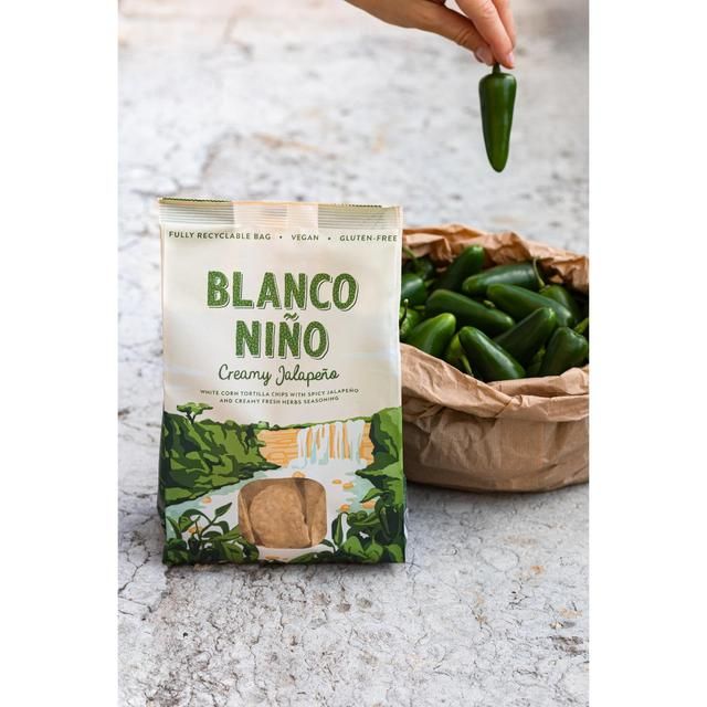 Blanco Nino - Creamy Jalapeno White Corn Tortilla Chips 170g - McGrocer