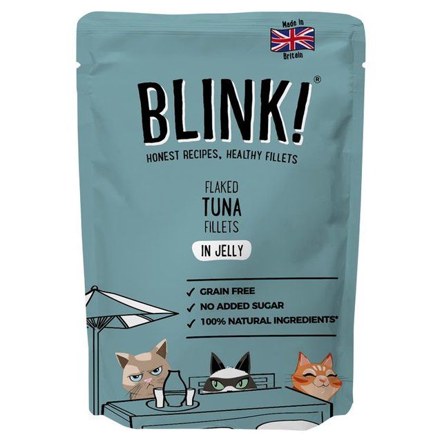Blink Flaked Tuna Fillets Wet Cat Food Pouch 85g - McGrocer