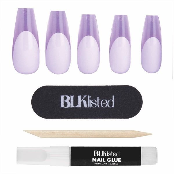 BLKListed Instant Acrylic Nails, Mauving Mad - McGrocer
