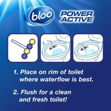 Bloo Power Active Lemon Rimblock 2 x 50 per pack - McGrocer