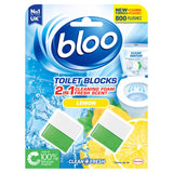 Bloo In Cistern Toilet Blocks Lemon 2x50g - McGrocer